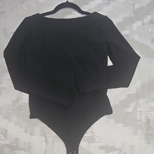 Express Body Contour Long Sleeve Bodysuit